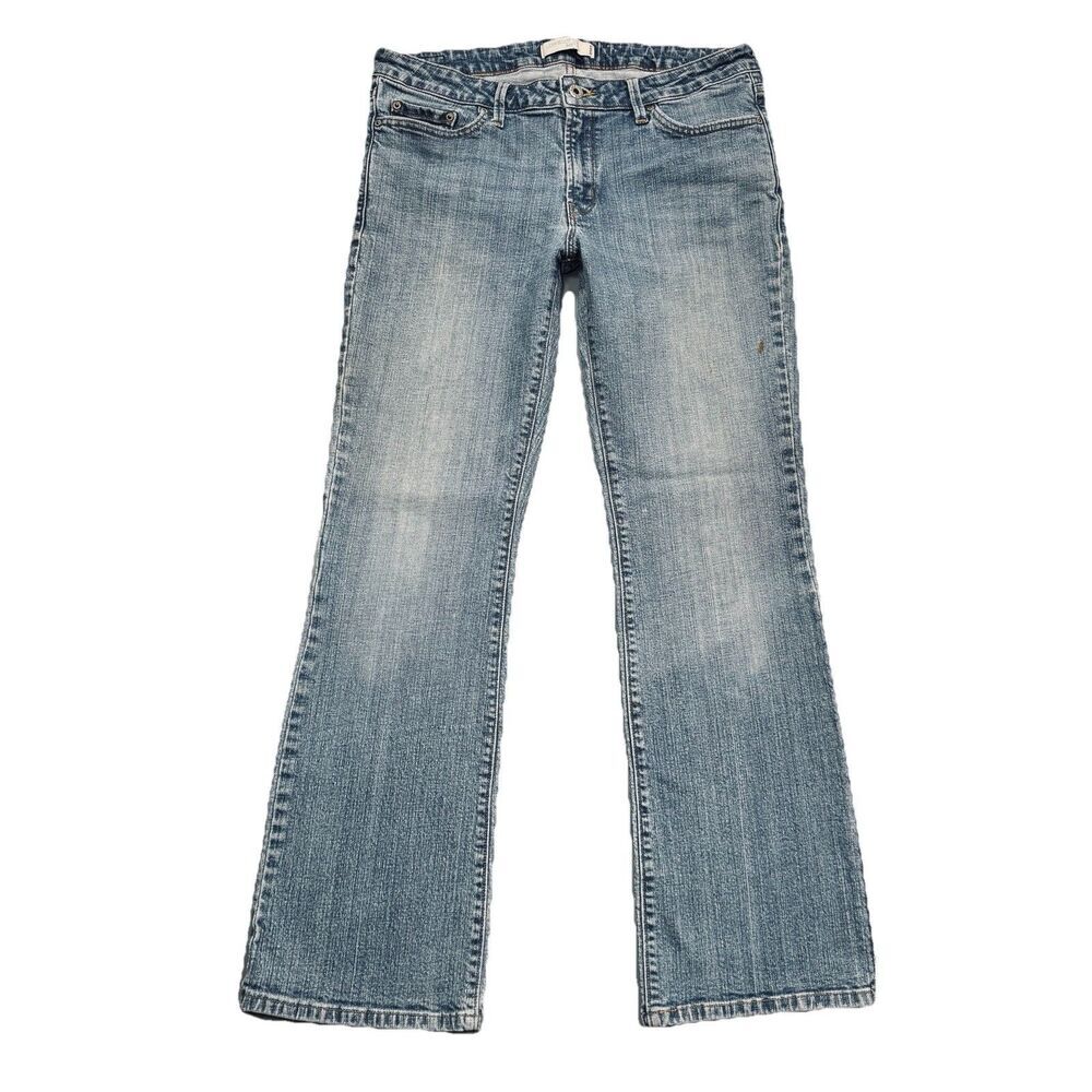 Levis 545 Low Bootcut Jeans 10/12 (31x30) Blue Denim Stretch Womens